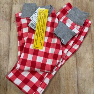 The Honest Company Red and White Kids Pajama Set